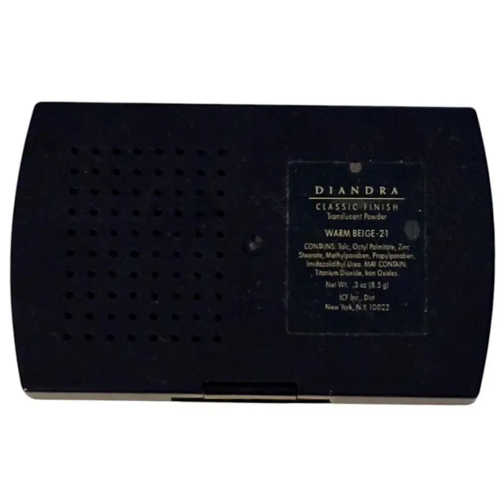 Diandra Classic Finish Translucent Powder Warm Beige-21 .3oz New Old Stock